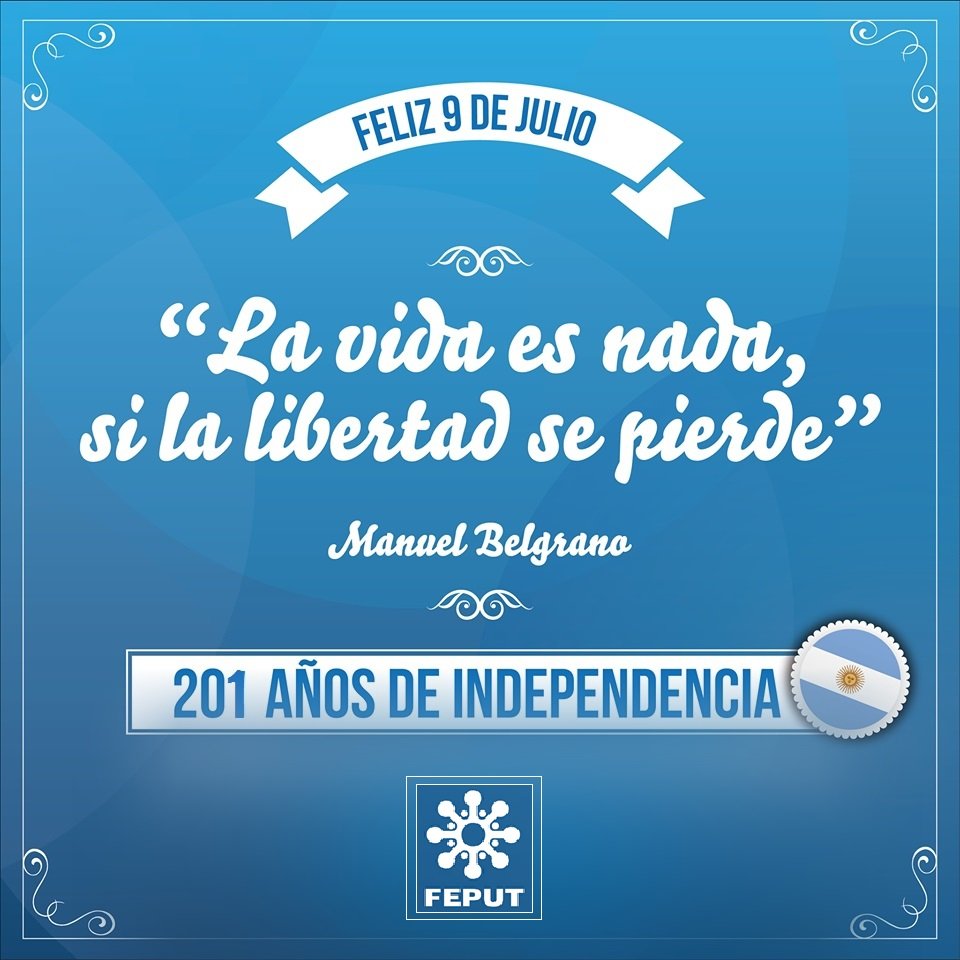Afiche 9 de Julio